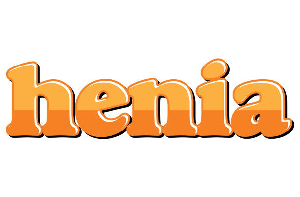 Henia orange logo