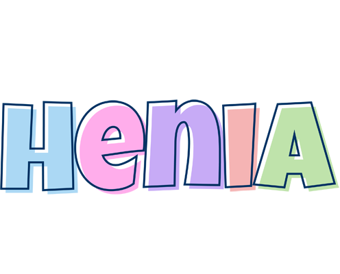 Henia pastel logo