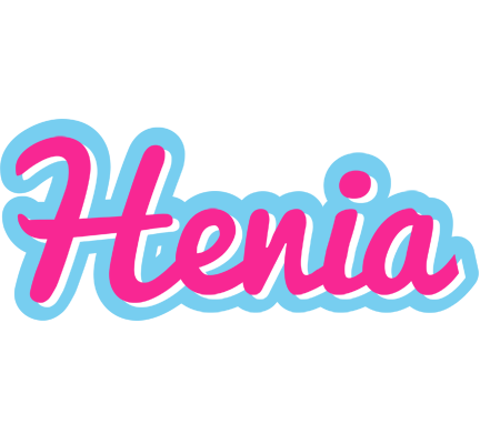 Henia popstar logo