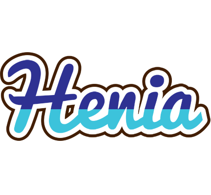 Henia raining logo