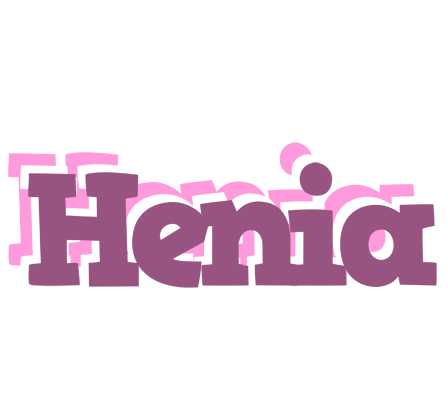 Henia relaxing logo