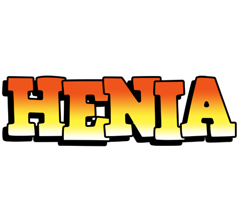 Henia sunset logo