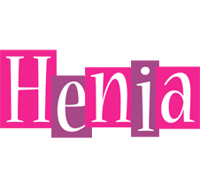 Henia whine logo