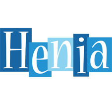 Henia winter logo