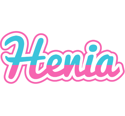 Henia woman logo