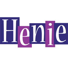 Henie autumn logo