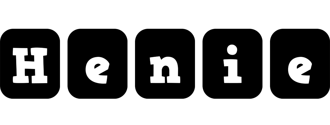 Henie box logo