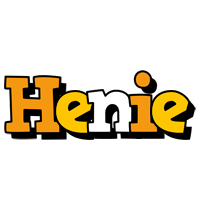 Henie cartoon logo