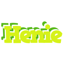 Henie citrus logo