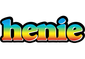 Henie color logo