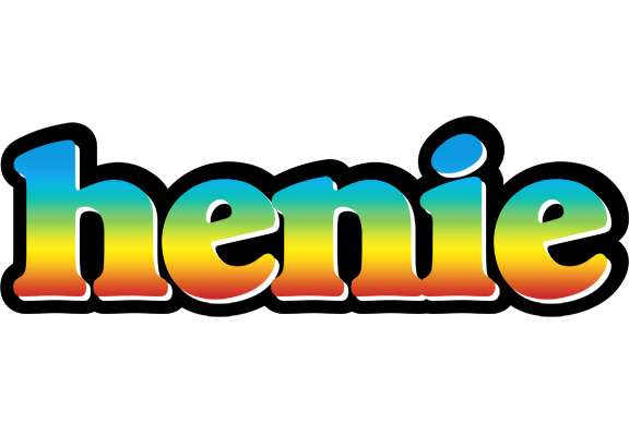 Henie color logo