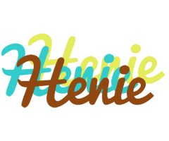 Henie cupcake logo