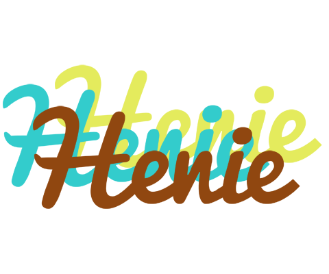 Henie cupcake logo