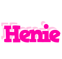 Henie dancing logo