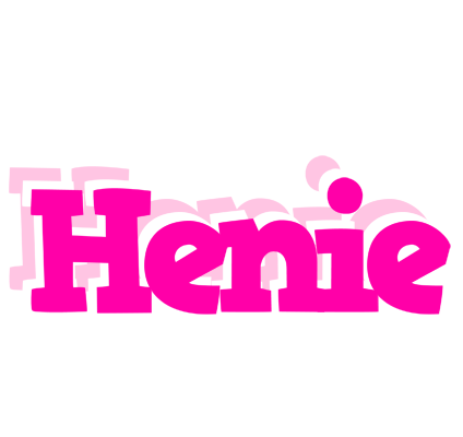 Henie dancing logo