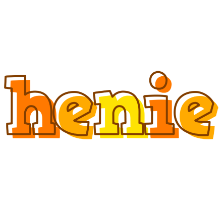 Henie desert logo