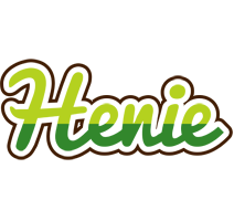 Henie golfing logo