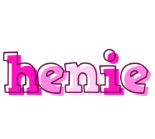 Henie hello logo