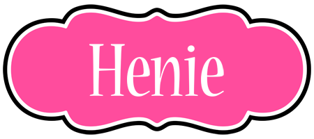 Henie invitation logo