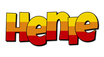 Henie jungle logo