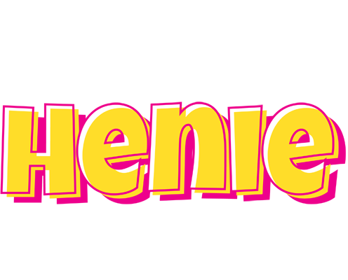 Henie kaboom logo