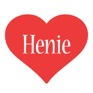 Henie love logo