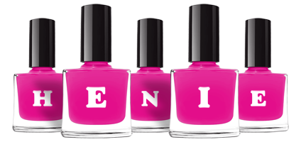 Henie nails logo