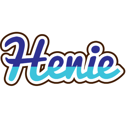 Henie raining logo