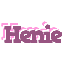 Henie relaxing logo