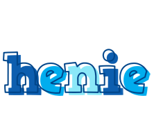 Henie sailor logo