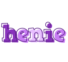 Henie sensual logo