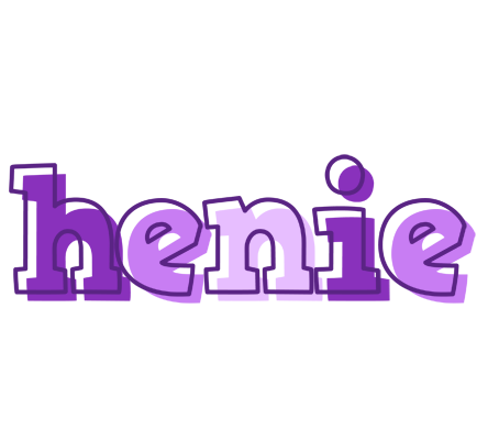 Henie sensual logo