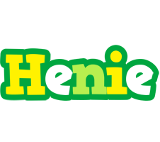 Henie soccer logo