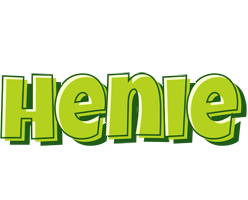 Henie summer logo