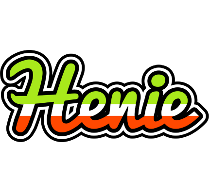 Henie superfun logo