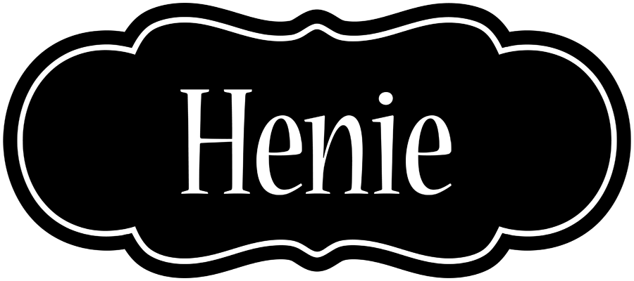 Henie welcome logo