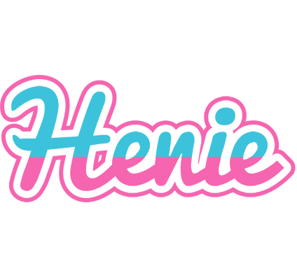 Henie woman logo