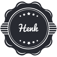 Henk badge logo