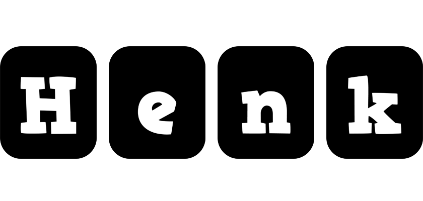 Henk box logo