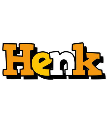 Henk cartoon logo