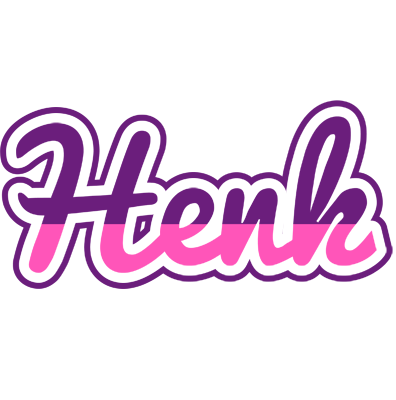 Henk cheerful logo