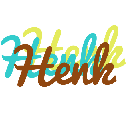 Henk cupcake logo