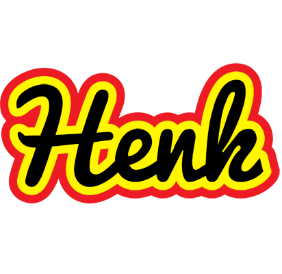 Henk flaming logo