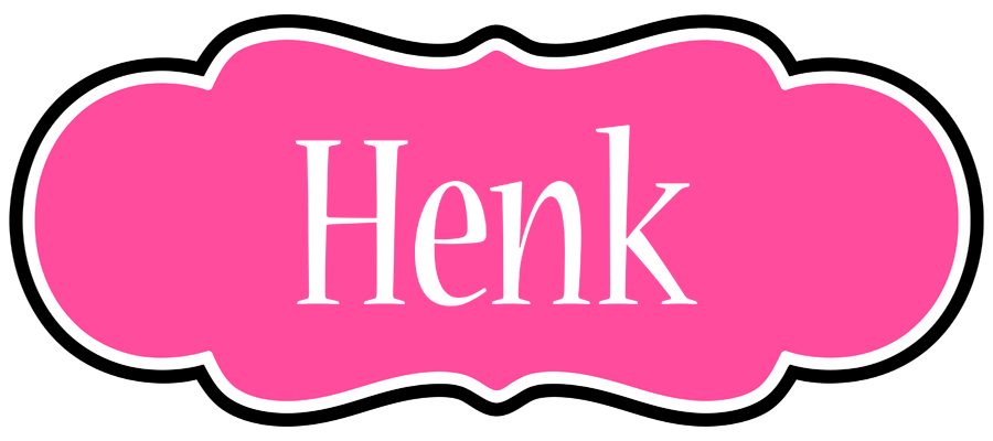 Henk invitation logo