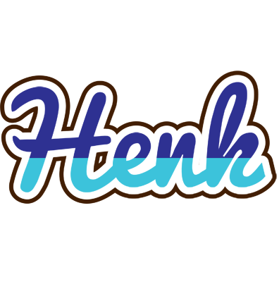Henk raining logo