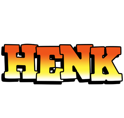 Henk sunset logo