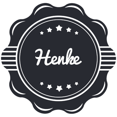Henke badge logo