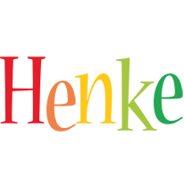 Henke birthday logo