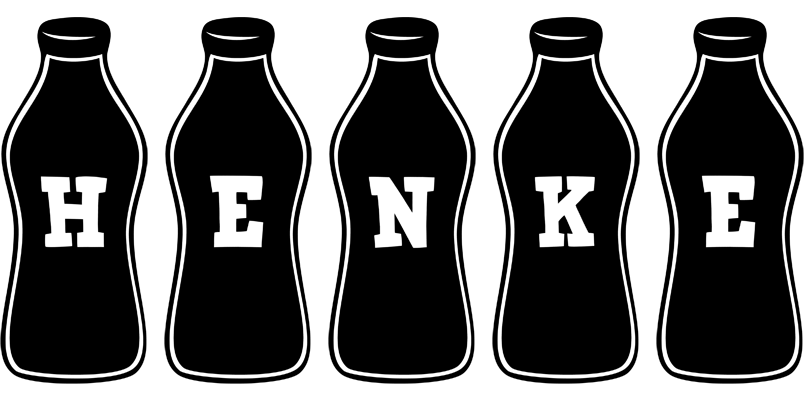 Henke bottle logo