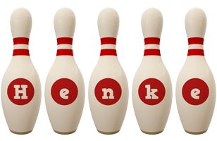 Henke bowling-pin logo